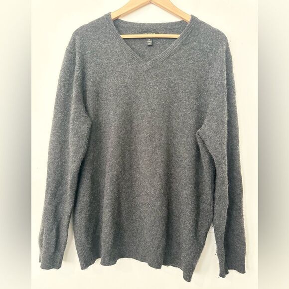 Club Room Luxury Cashmere Men’s V-neck Sweater XL - Picture 1 of 4